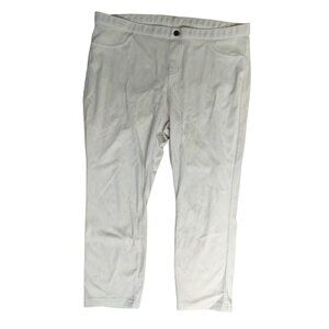 Simply Vera Vera Wang Womens Stretch Pants Beige Size L